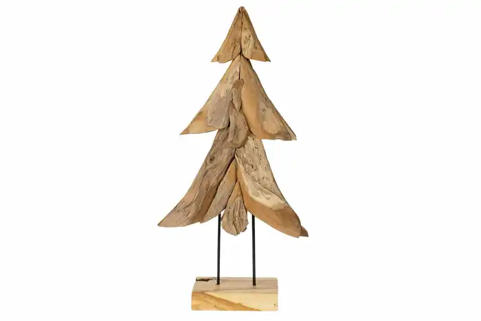 Tree Teak Natural on Stand Size : 78cm