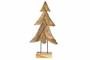 Tree Teak Natural on Stand Size : 78cm